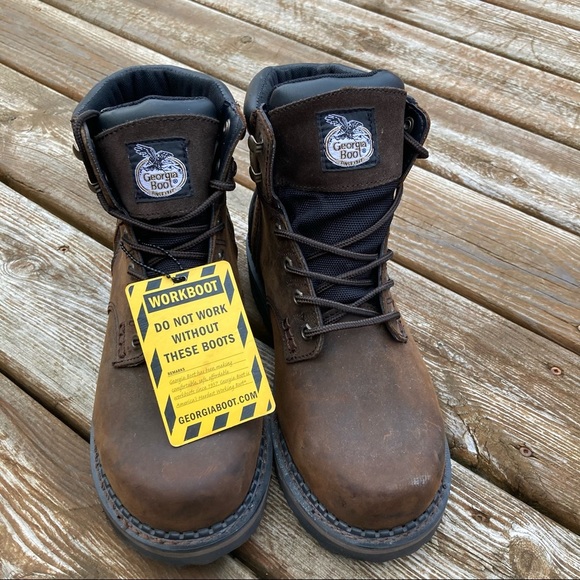 NWT Georgia Boot Brookville Steel Toe Work Boot main image 5